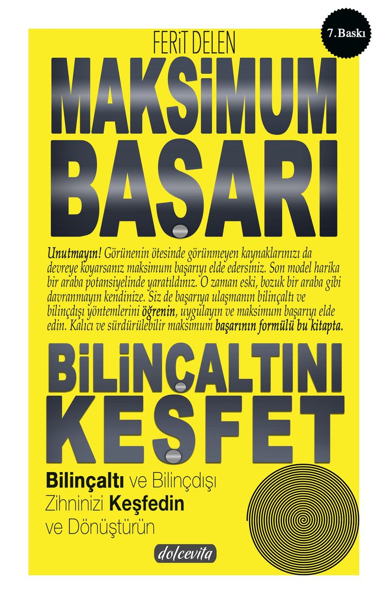 Maksimum Başarı Bilinçaltını Keşfet kitap kapağı
