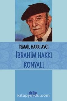 İbrahim Hakkı Konyalı kitap kapağı