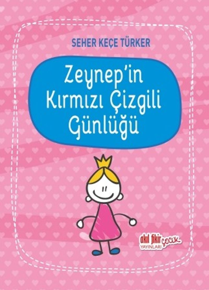 Zeynep'in Kırmızı Çizgili Günlüğü kitap kapağı