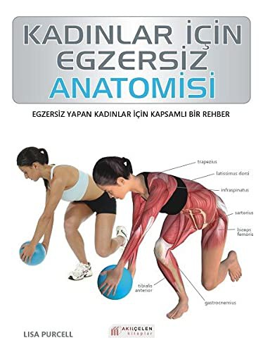 Kadınlar İçin Egzersiz Anatomisi kitap kapağı