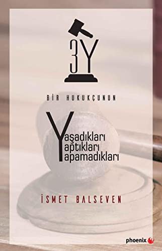 3Y Bir Hukukçunun Yaşadıkları Yaptıkları Yapamadıkları kitap kapağı