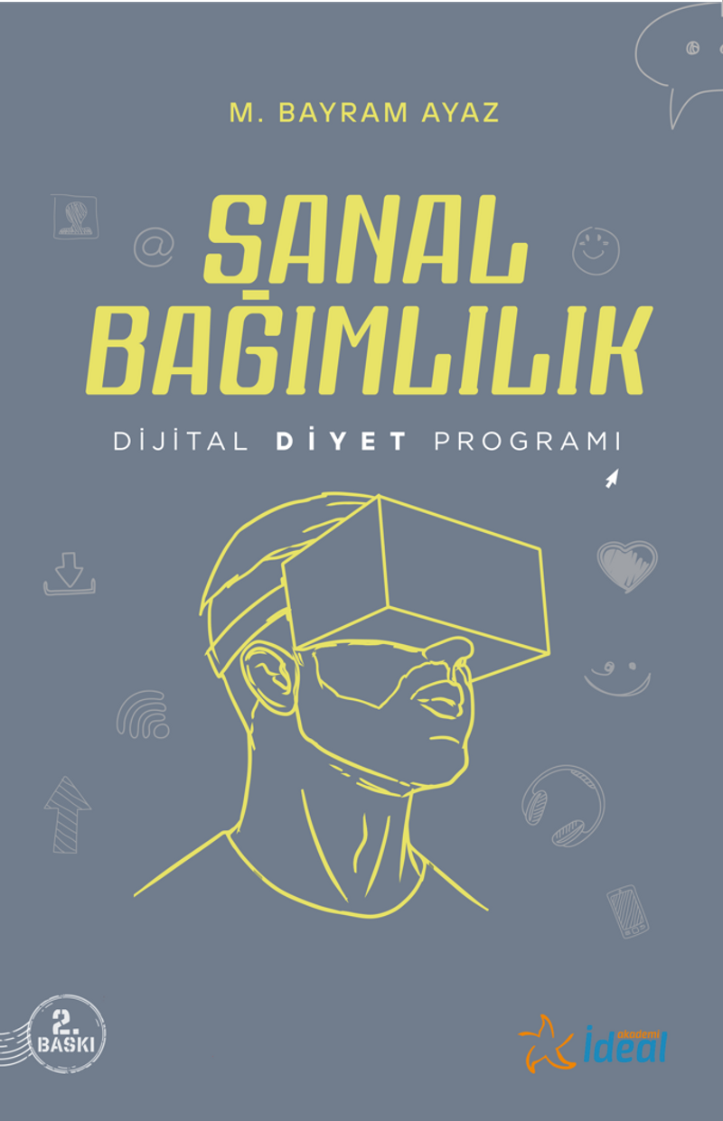 Sanal Bağımlılık Dijital Diyet Programı kitap kapağı