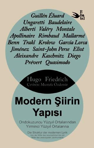 Modern Şiirin Yapısı Ondokuzuncu Yüzyıl Ortalarından Yirminci Yüzyıl Ortalarına kitap kapağı