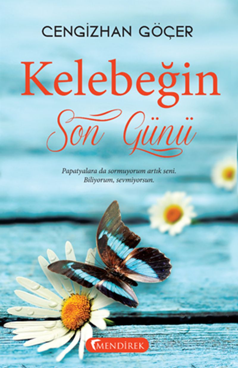 Kelebeğin Son Günü kitap kapağı