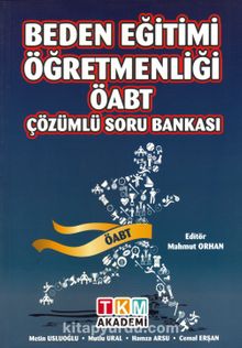 Beden Eğitimi Öğretmenliği ÖABT Çözümlü Soru Bankası kitap kapağı