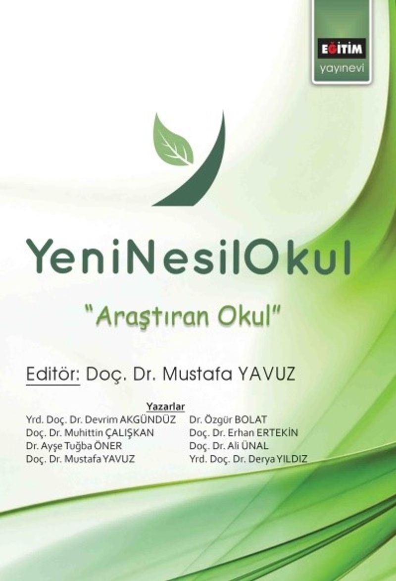 Yeni Nesil Okul kitap kapağı