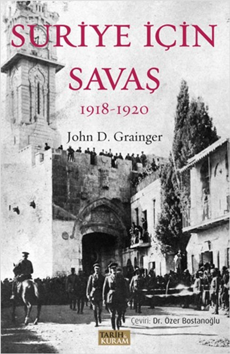 Suriye İçin Savaş 1918-1920 kitap kapağı