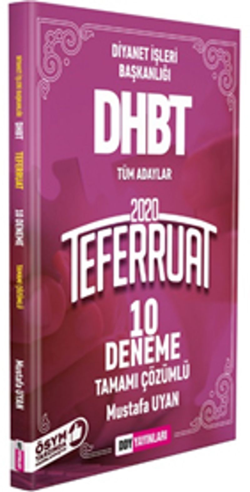 2020 DHBT Teferruat Serisi Tamamı Çözümlü 10 Deneme kitap kapağı
