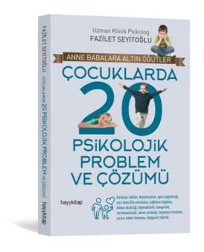 Çocuklarda 20 Psikolojik Problem ve Çözümü kitap kapağı