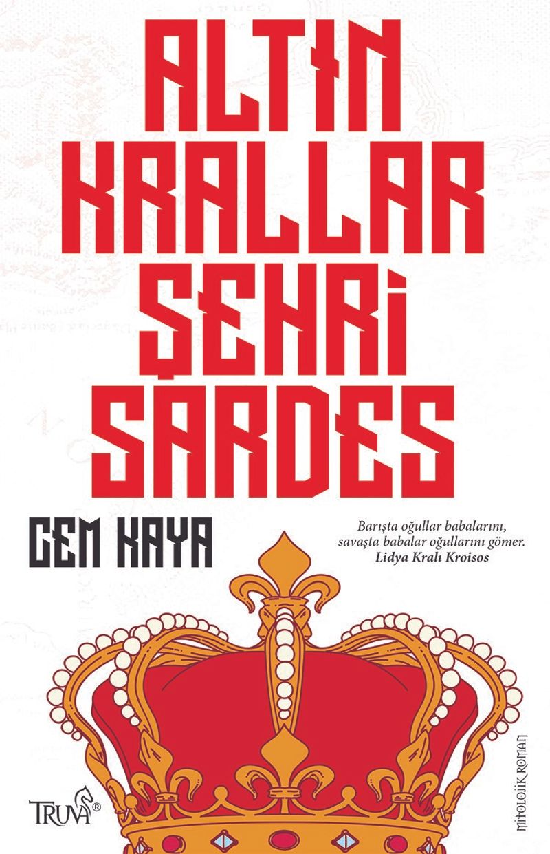 Altın Krallar Şehri Sardes kitap kapağı