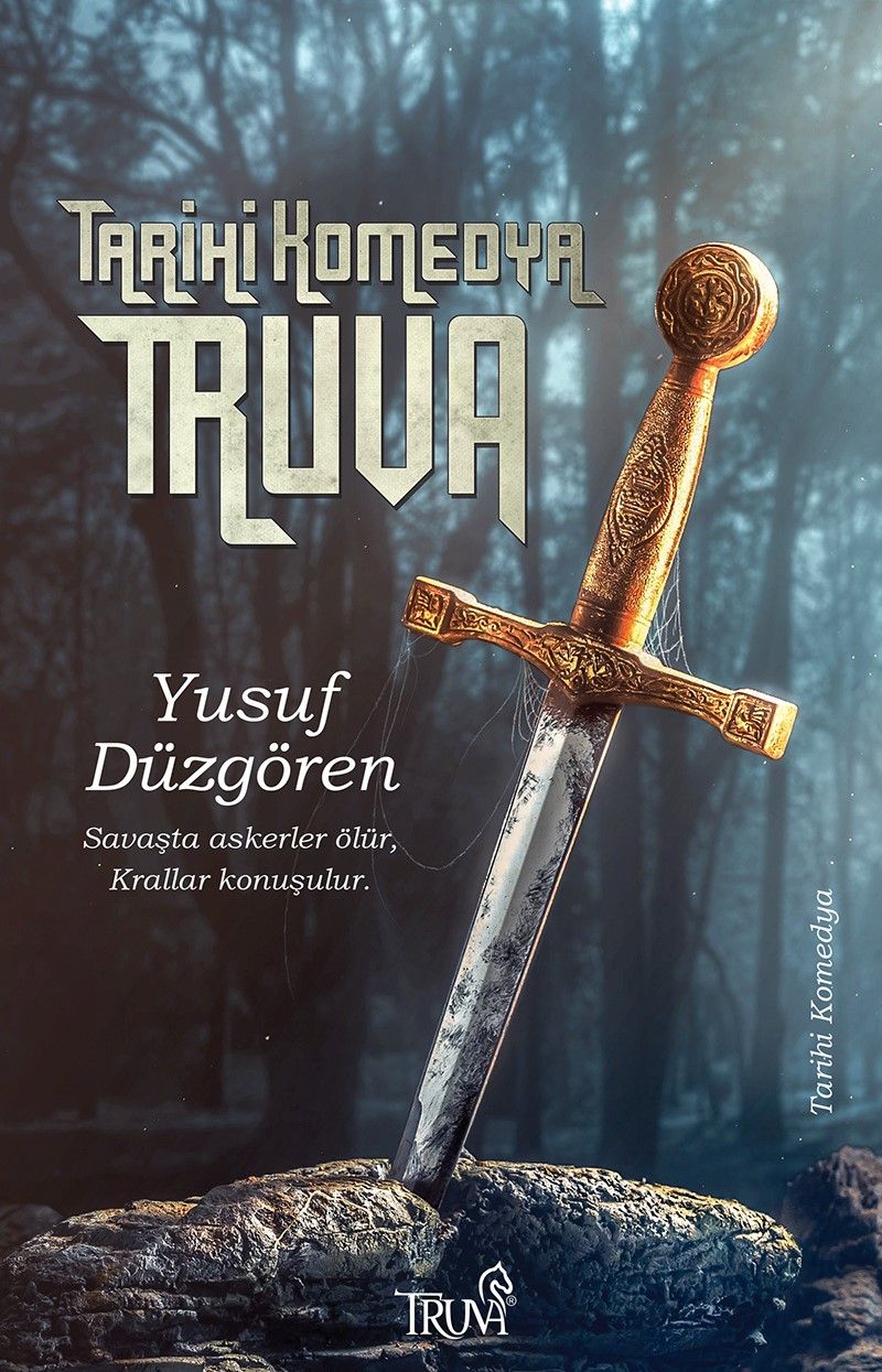 Tarihi Komedya Truva kitap kapağı
