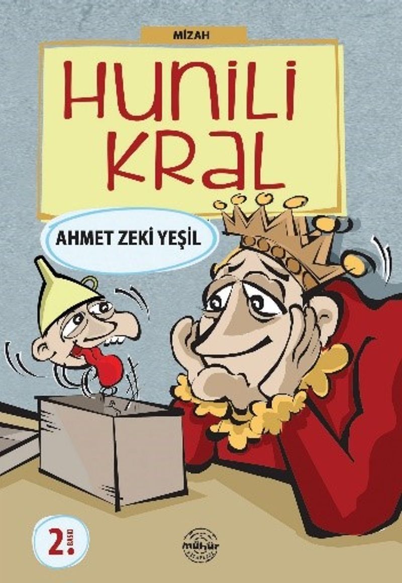 Hunili Kral kitap kapağı