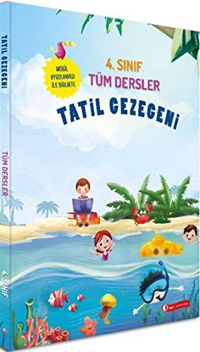 Tatil Gezegeni 4. Sınıf Tüm Dersler kitap kapağı