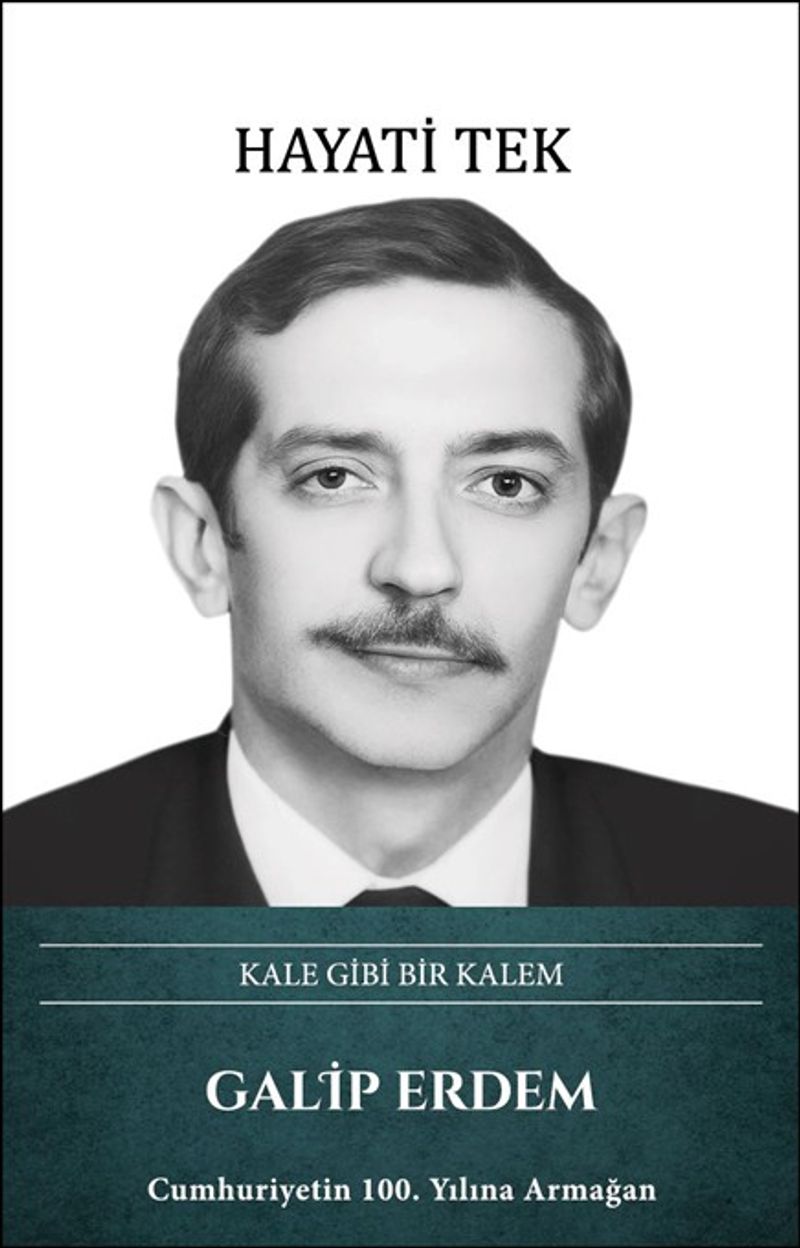 Kale Gibi Bir Kalem Galip Erdem kitap kapağı