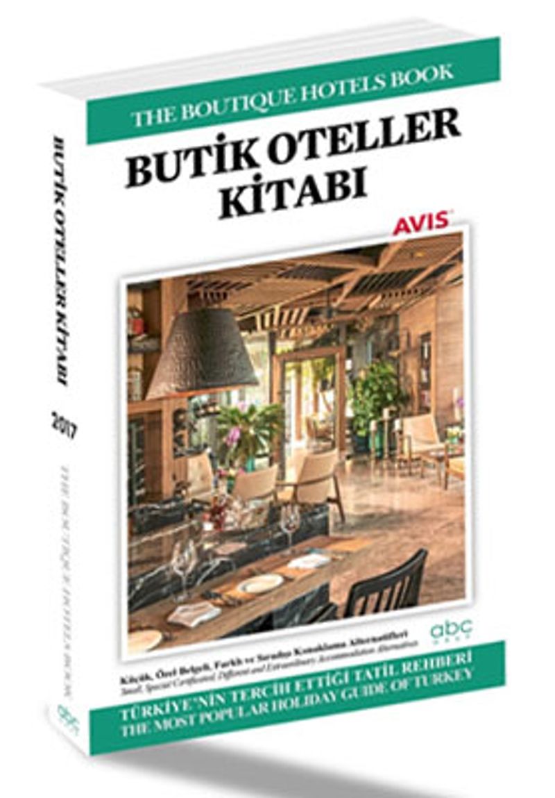 Butik Oteller Kitabı 2017 kitap kapağı