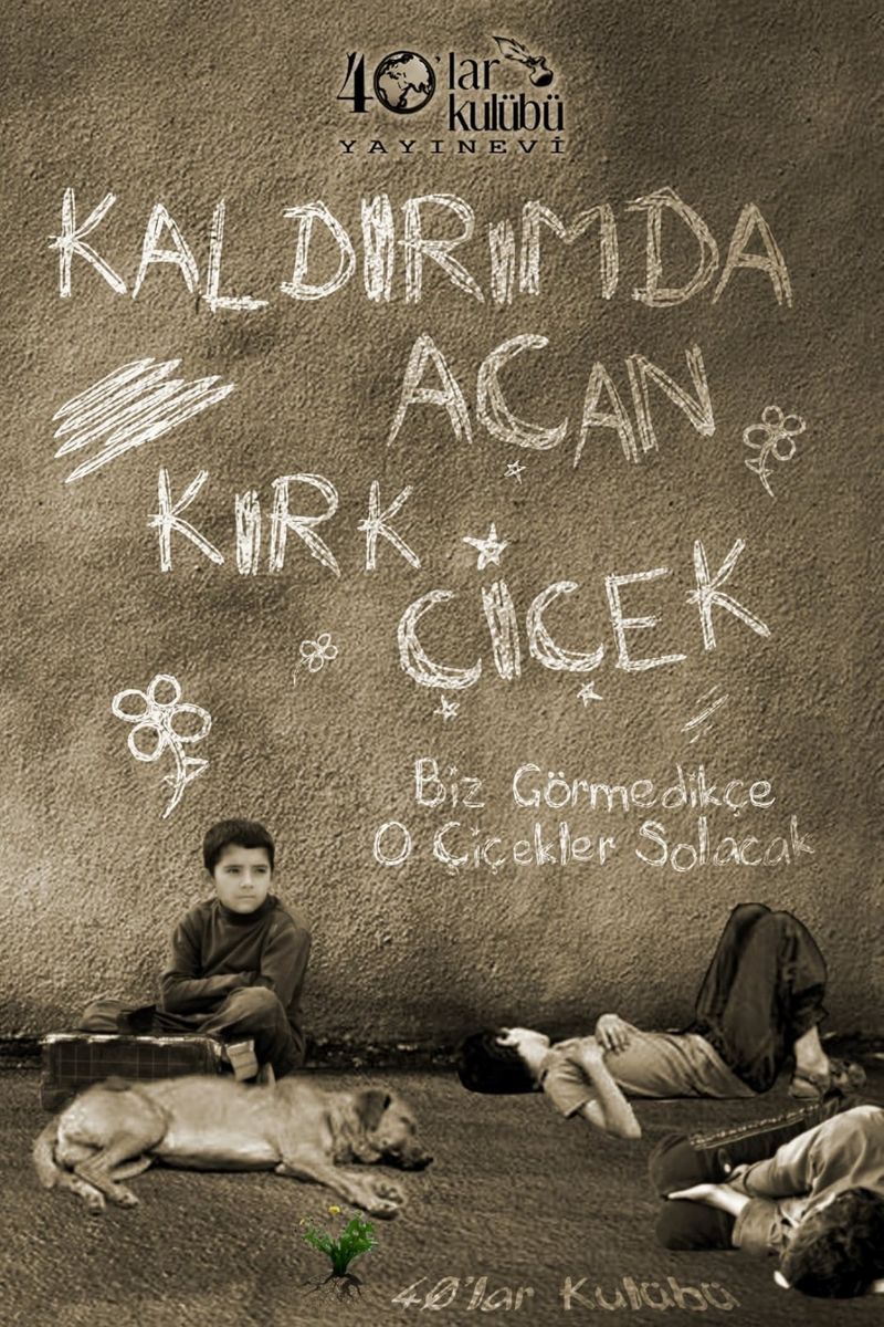 Kaldırımda Açan Kırk Çiçek kitap kapağı