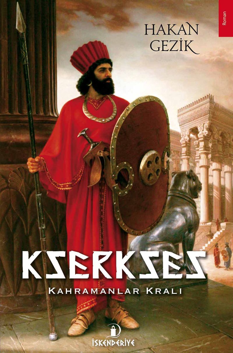 Kserkses Kahramanlar Kralı kitap kapağı