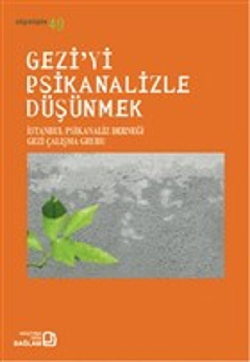 Gezi'yi Psikanalizle Düşünmek kitap kapağı