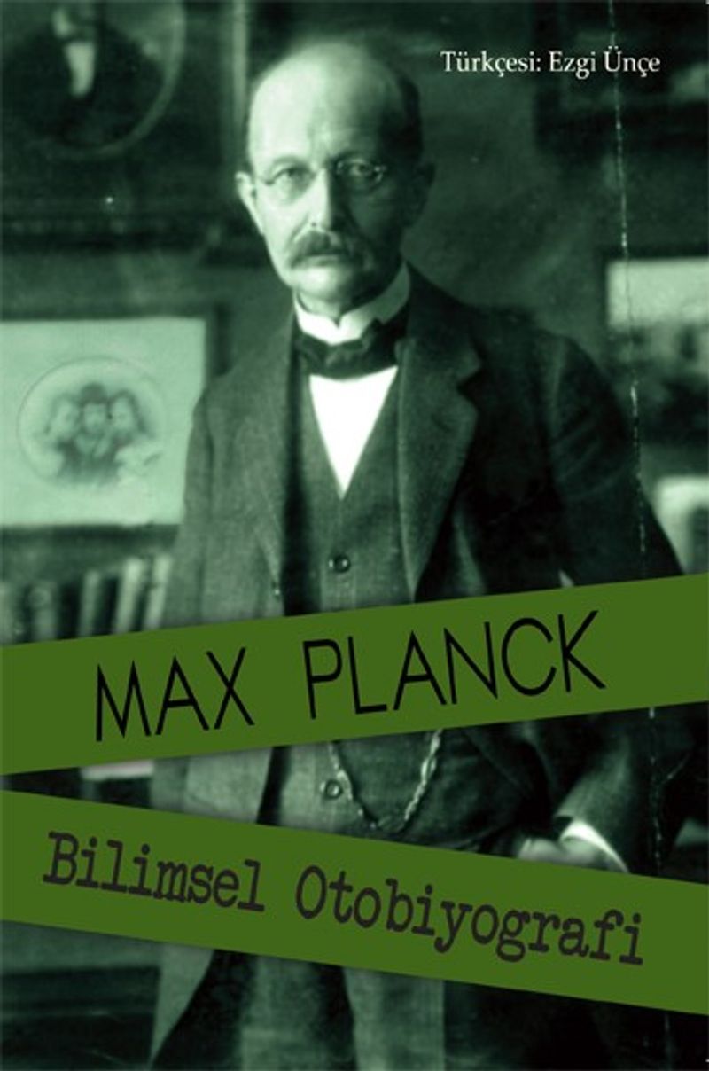 Bilimsel Otobiyografi kitap kapağı