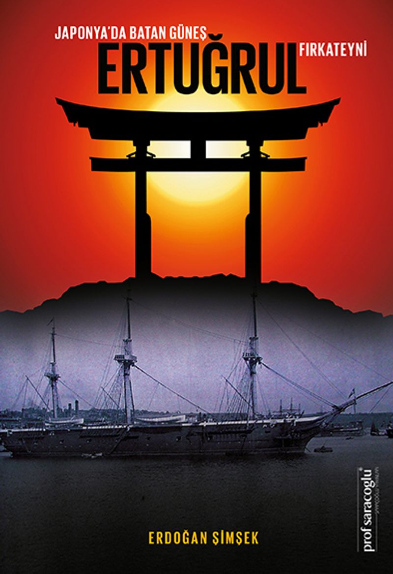 Japonya'da Batan Güneş Ertuğrul Fırkateyni kitap kapağı