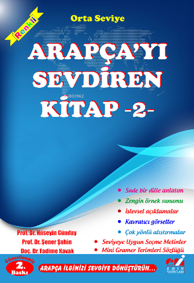 Arapçayı Sevdiren Kitap 2 (Orta Seviye) kitap kapağı