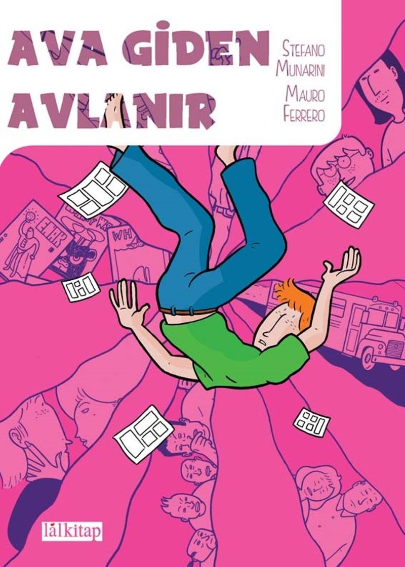 Ava Giden Avlanır kitap kapağı
