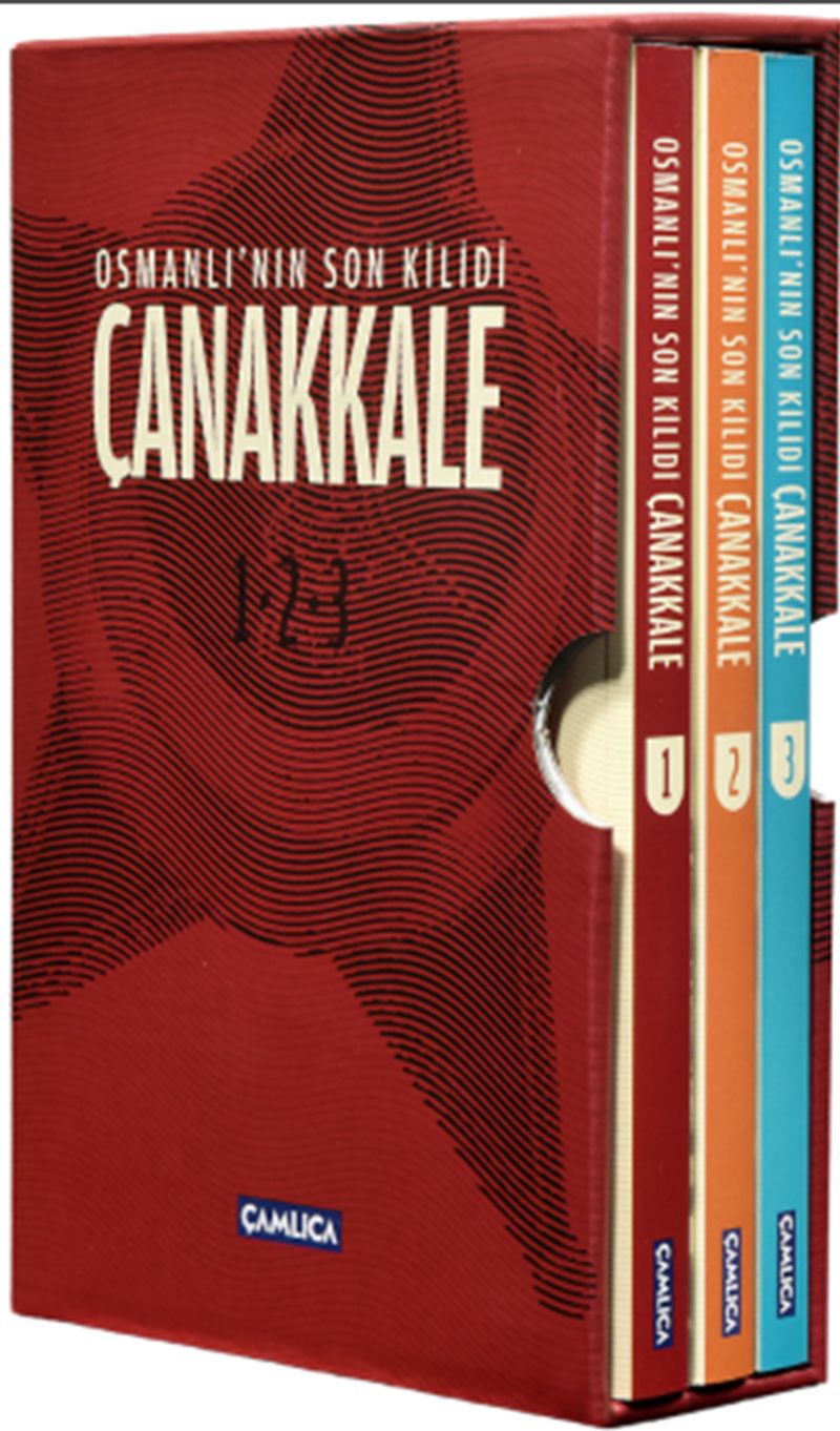 Osmanlı'nın Son Kilidi Çanakkale 1-2-3 (Kutulu Set) kitap kapağı