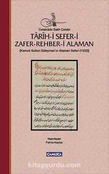 Tarih-i Sefer-i Zafer-Rehber-i Alaman kitap kapağı