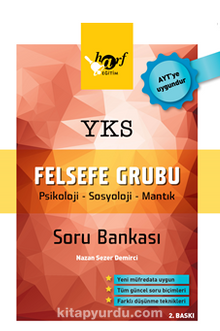 YKS Felsefe Grubu Soru Bankası kitap kapağı