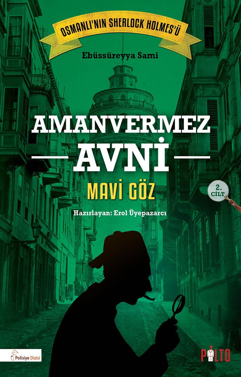 Aman Vermez Avni / Mavi Göz kitap kapağı