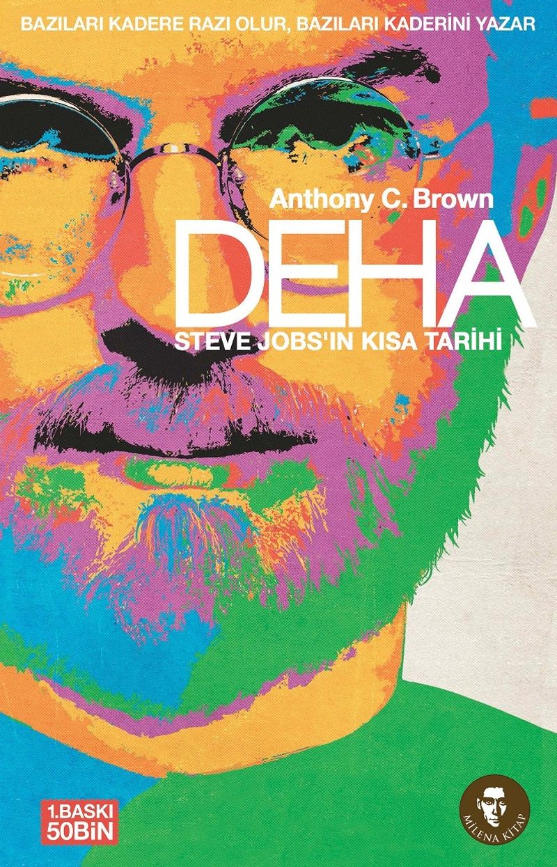Deha Steve Jobs'ın Kısa Tarihi kitap kapağı