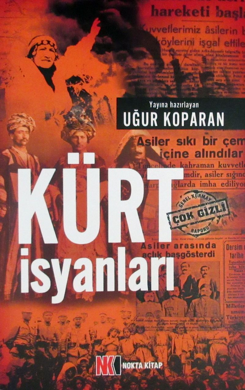 Kürt İsyanları kitap kapağı