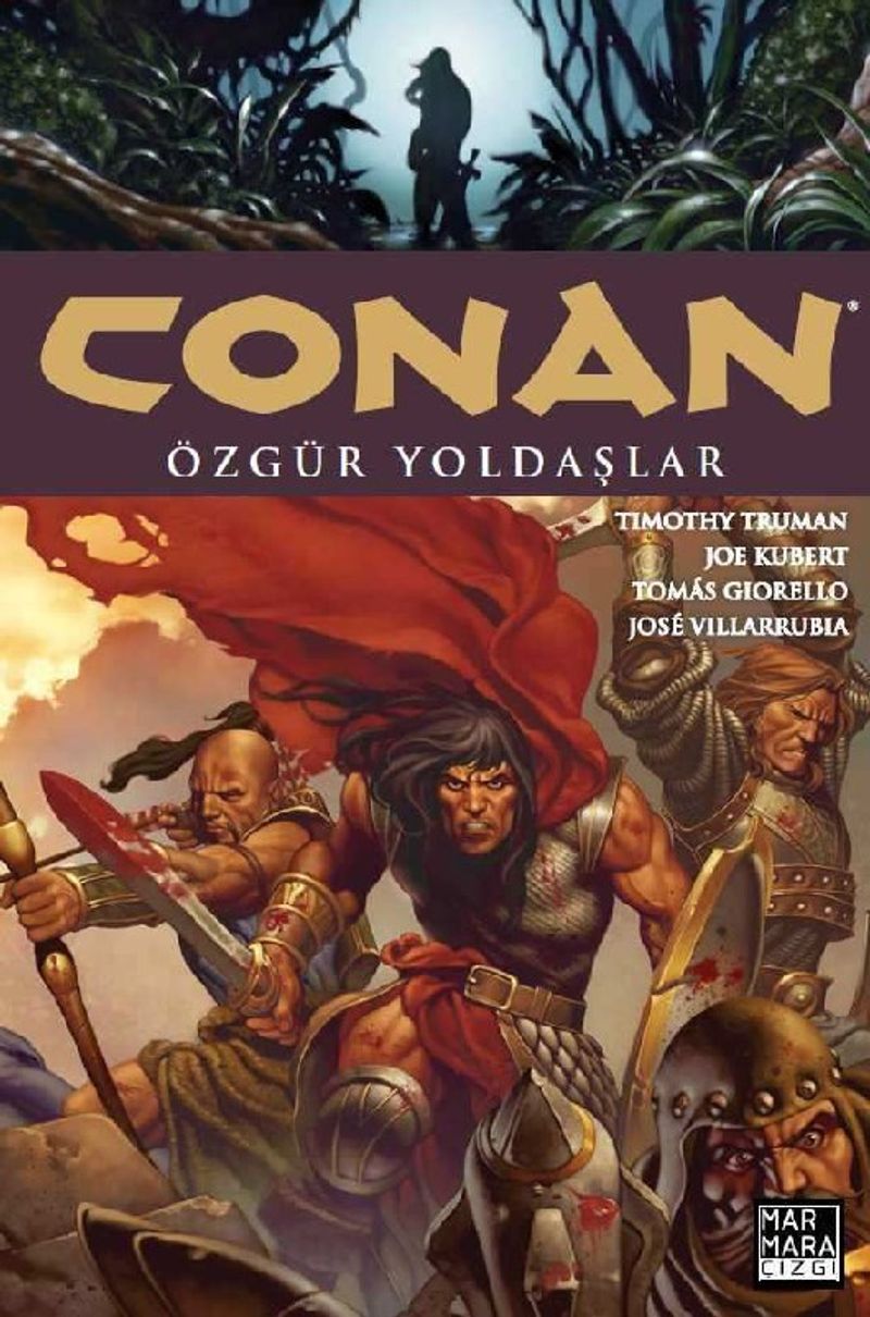 Conan 3 / Özgür Yoldaşlar kitap kapağı
