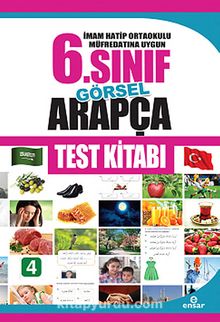 6. Sınıf Görsel Arapça Test Kitabı kitap kapağı