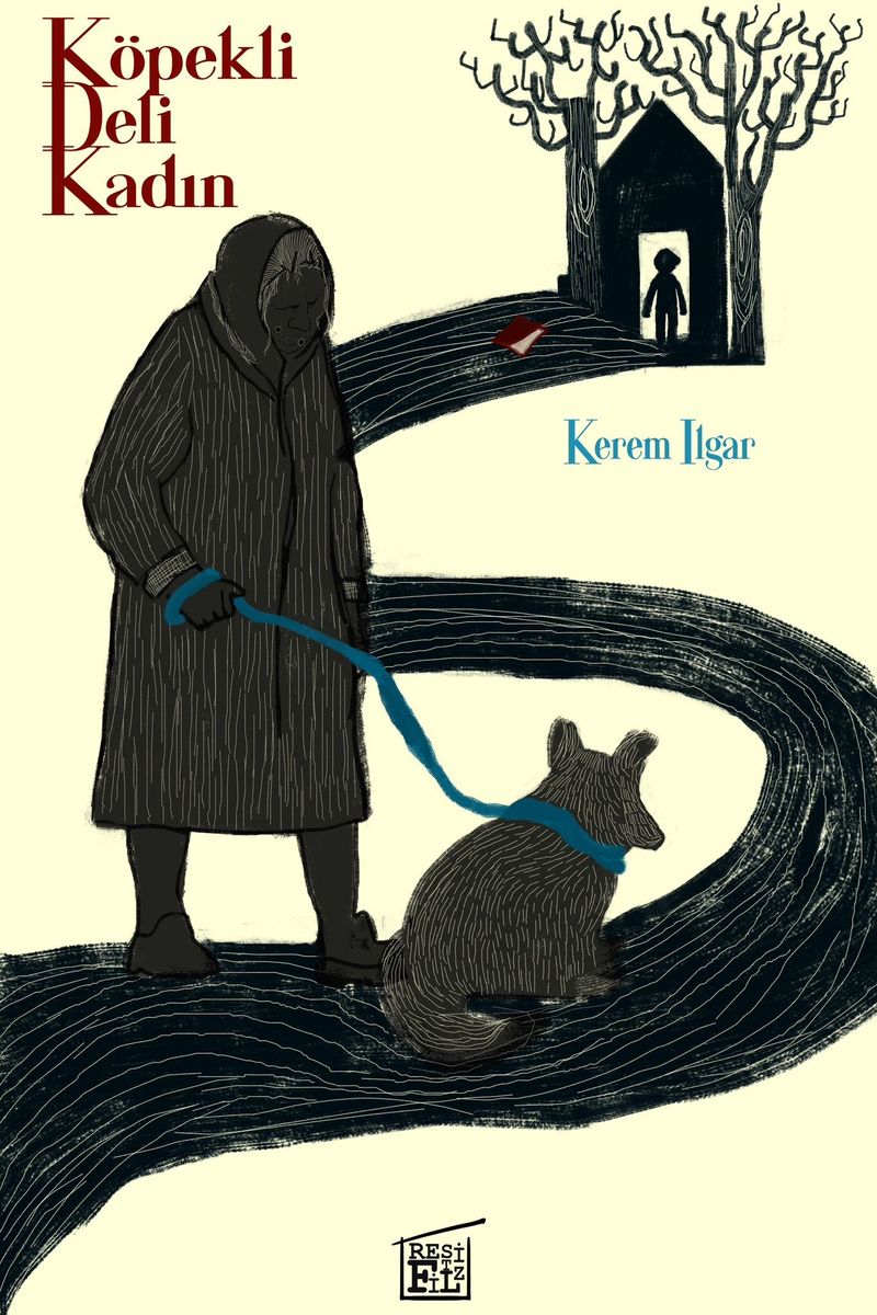 Köpekli Deli Kadın kitap kapağı
