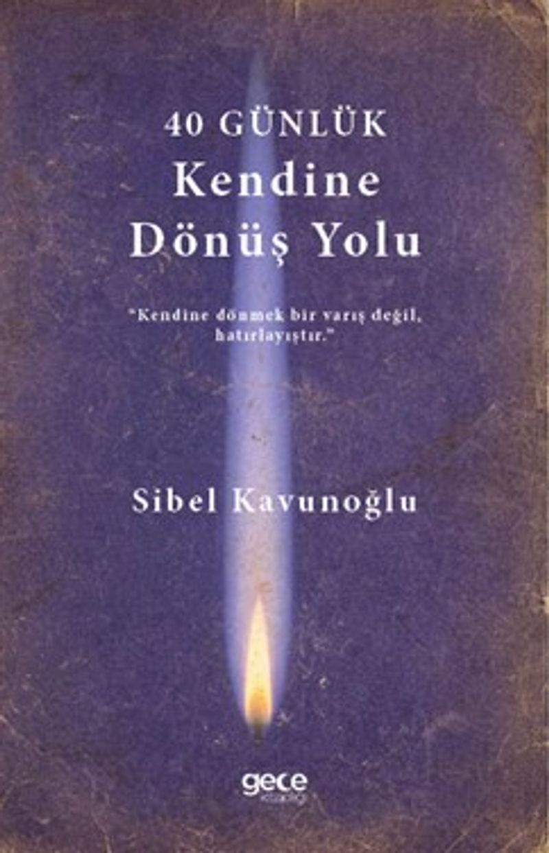 40 Günlük Kendine Dönüş Planı kitap kapağı