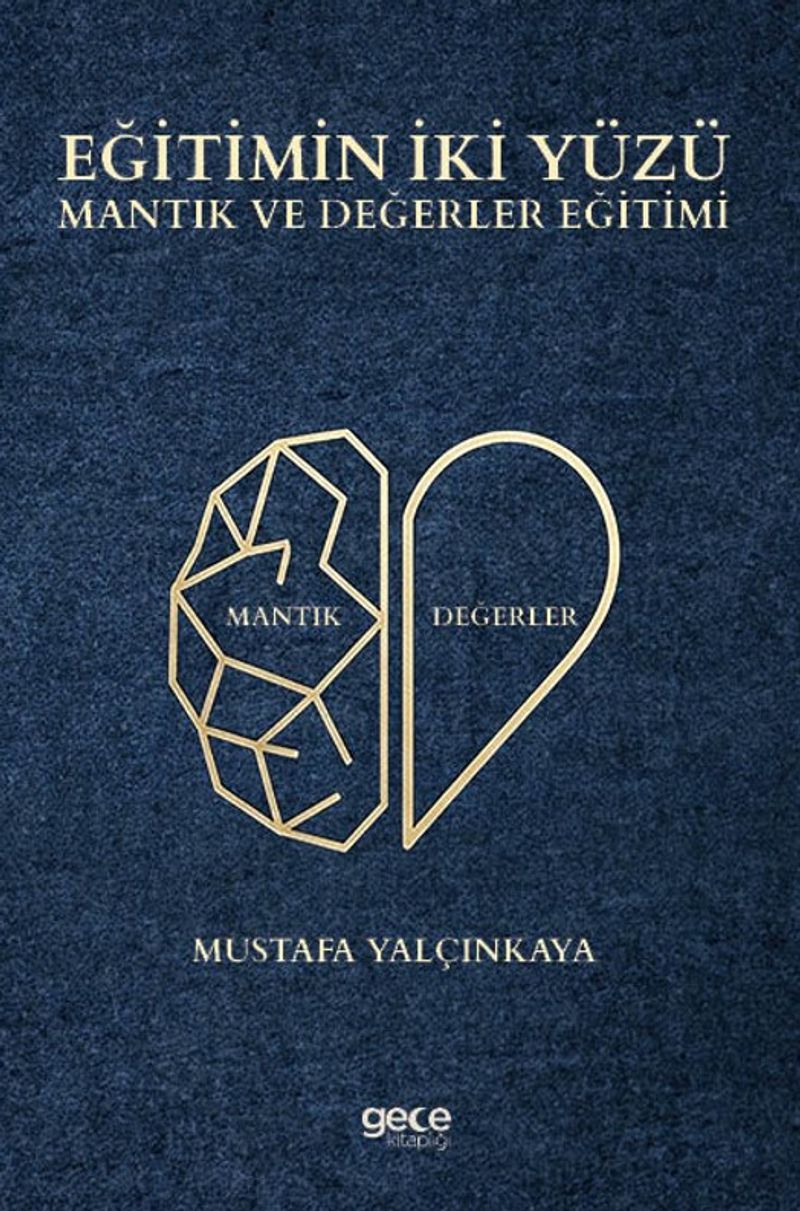 Eğitimin İki Yüzü Mantık ve Değerler Eğitimi kitap kapağı