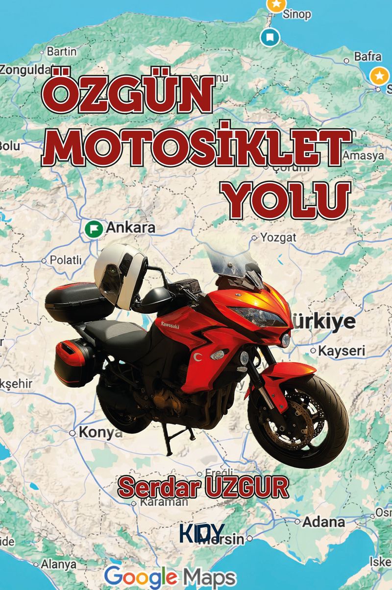 Özgün Motosiklet Yolu kitap kapağı