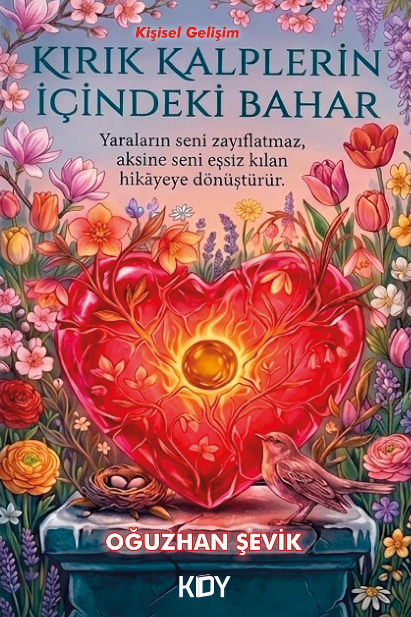 Kırık Kalplerin İçindeki Bahar kitap kapağı