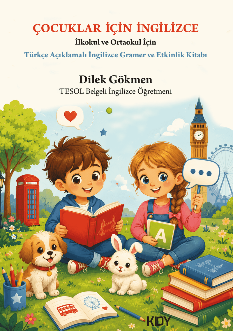 Çocuklar İçin İngilizce kitap kapağı