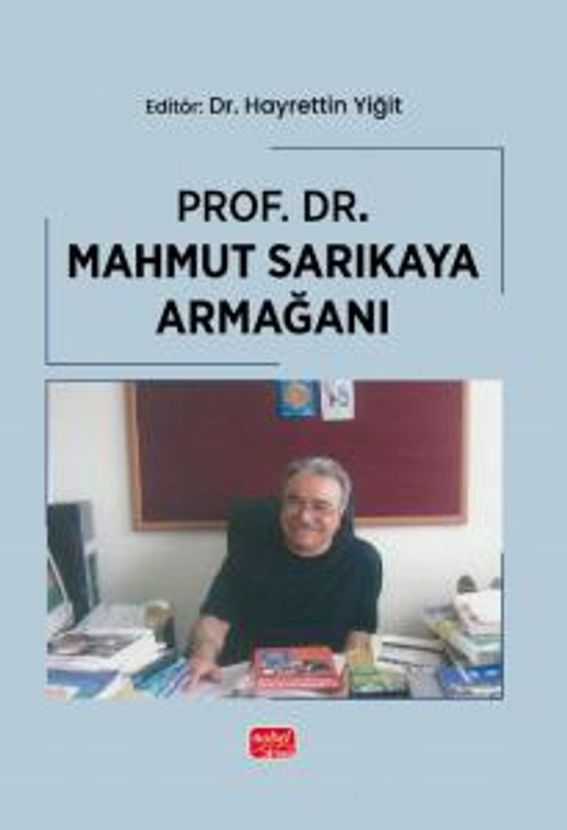 Prof. Dr. Mahmut Sarıkaya Armağanı kitap kapağı