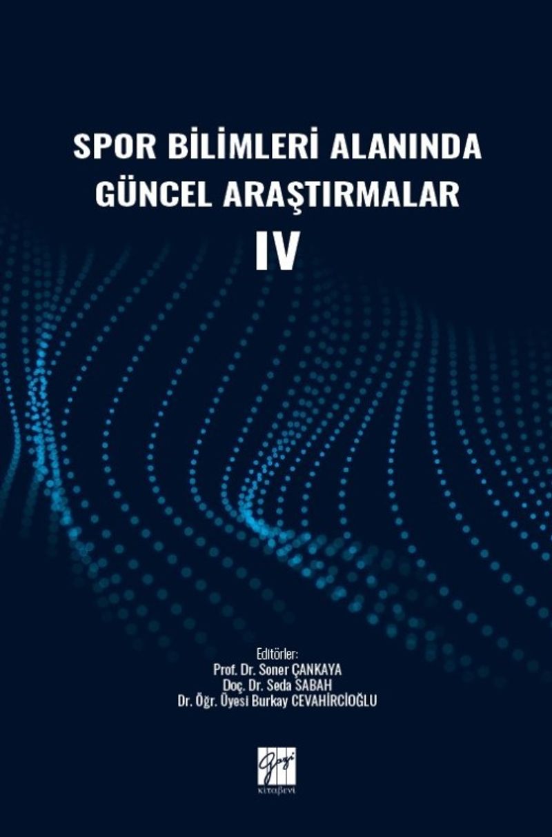 Spor Bilimleri Alanında Güncel Araştırmalar IV kitap kapağı