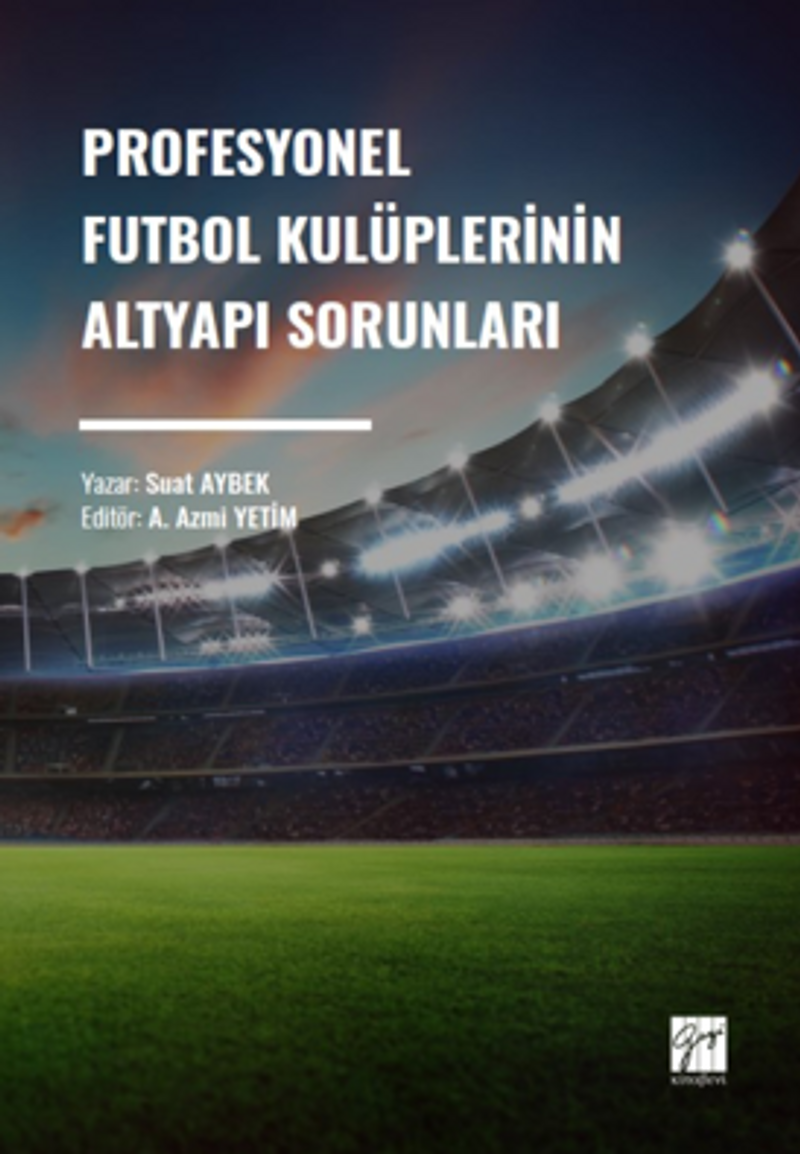Profesyonel Futbol Kulüplerinin Altyapı Sorunları kitap kapağı