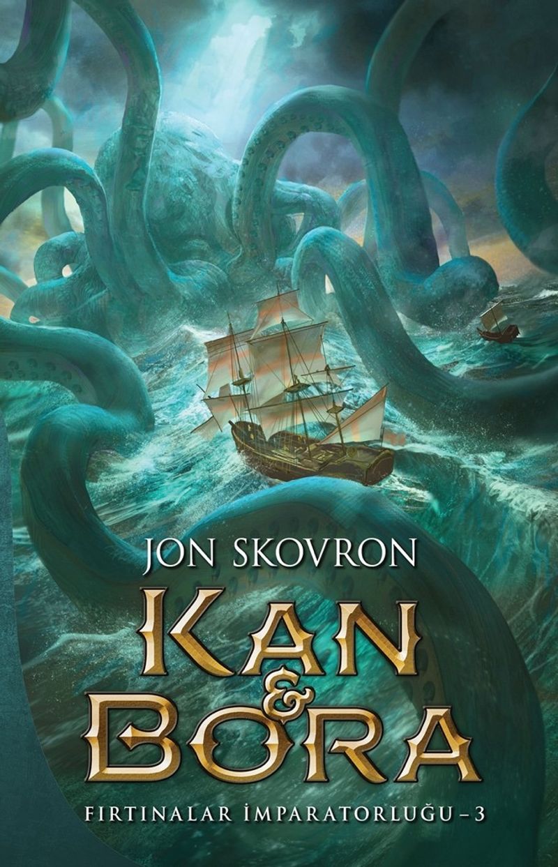 Kan ve Bora : Fırtınalar İmparatorluğu 3 kitap kapağı
