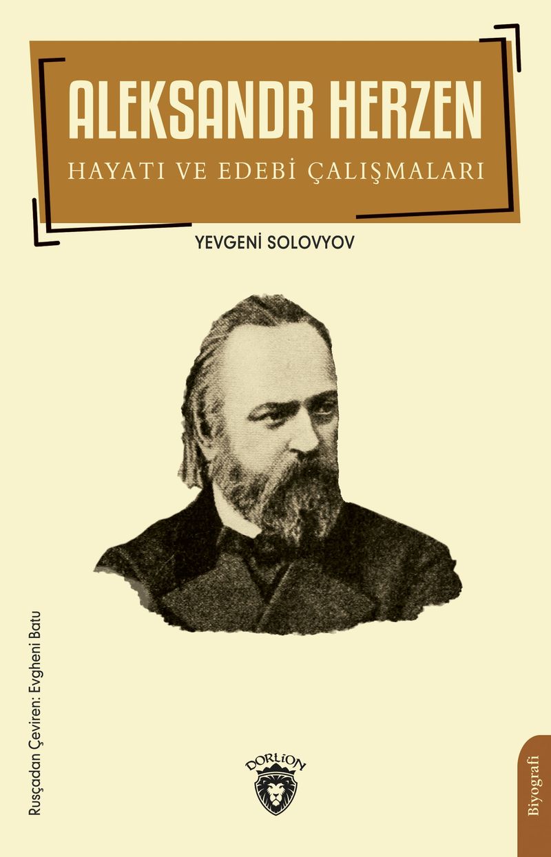 Aleksandr Herzen Hayatı ve Edebi Çalışmaları kitap kapağı