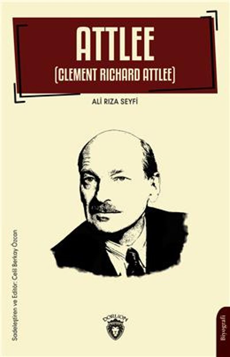 Attlee (Clement Richard Attlee) kitap kapağı