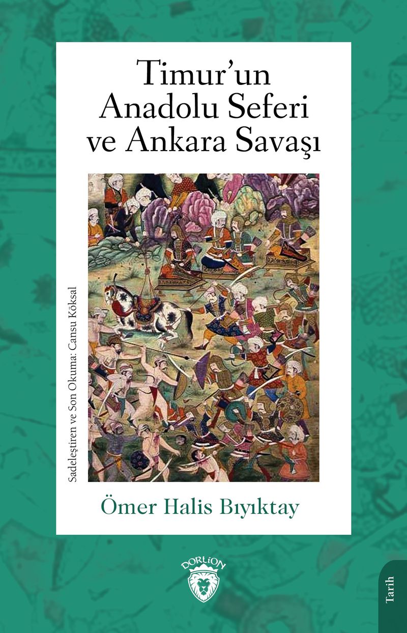 Timur'un Anadolu Seferi ve Ankara Savaşı kitap kapağı