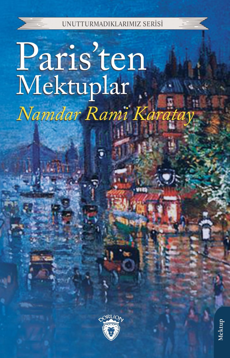 Paris'ten Mektuplar kitap kapağı
