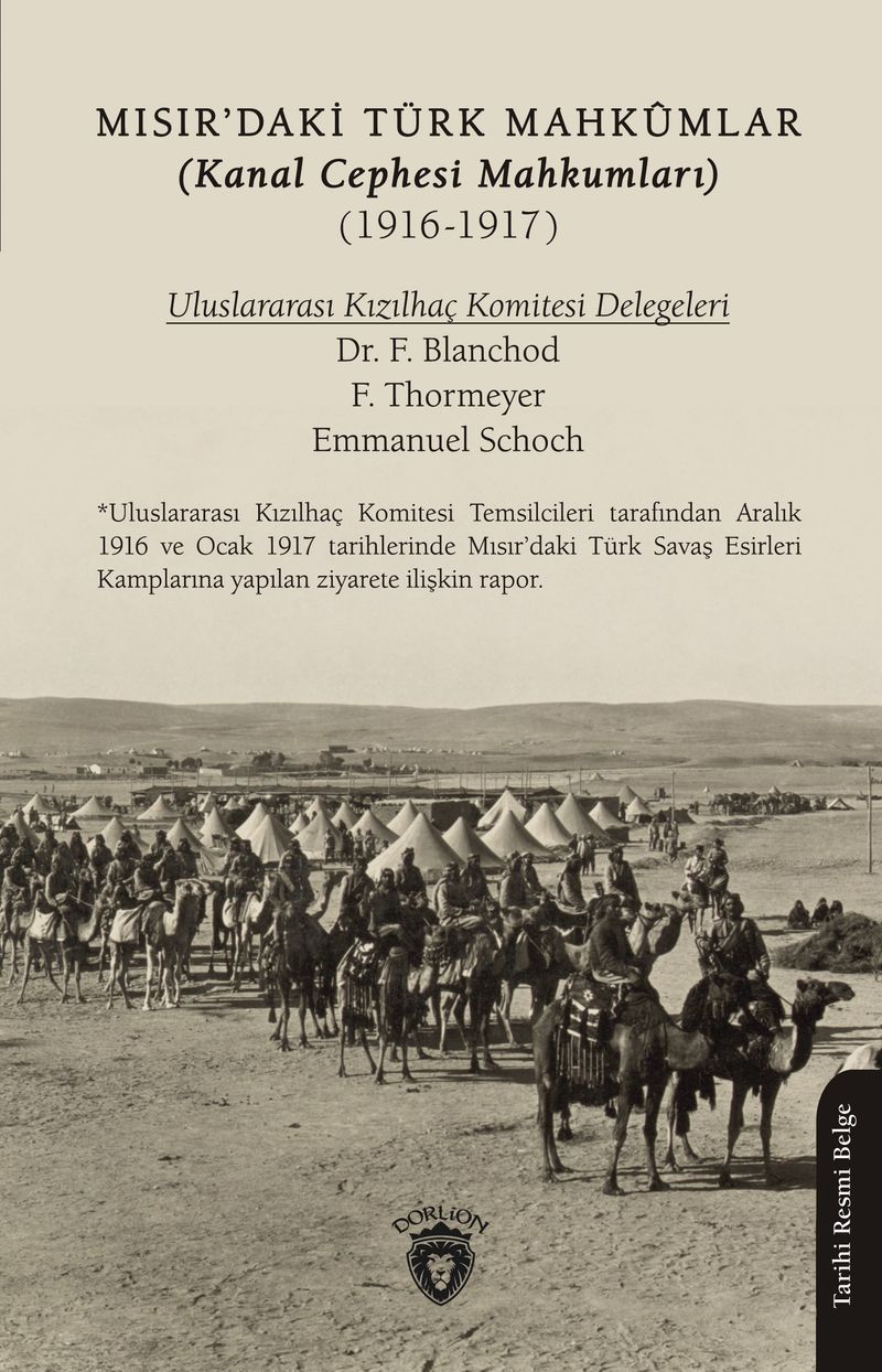 Mısır'daki Türk Mahkûmlar(Kanal Cephesi Mahkumları) (1916-1917) kitap kapağı