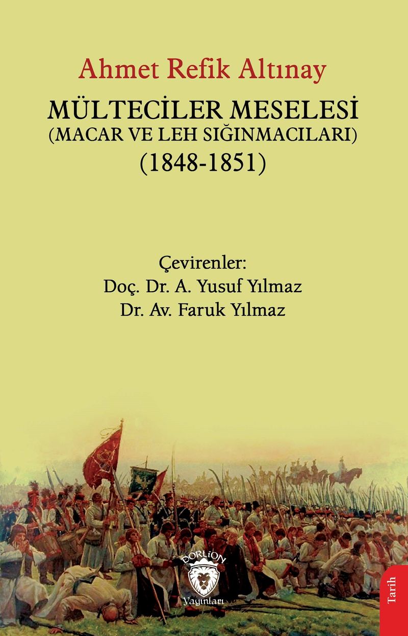 Mülteciler Meselesi (Macar ve Leh Sığınmacıları) (1848-1851) kitap kapağı
